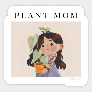 Plant Mom Sticker